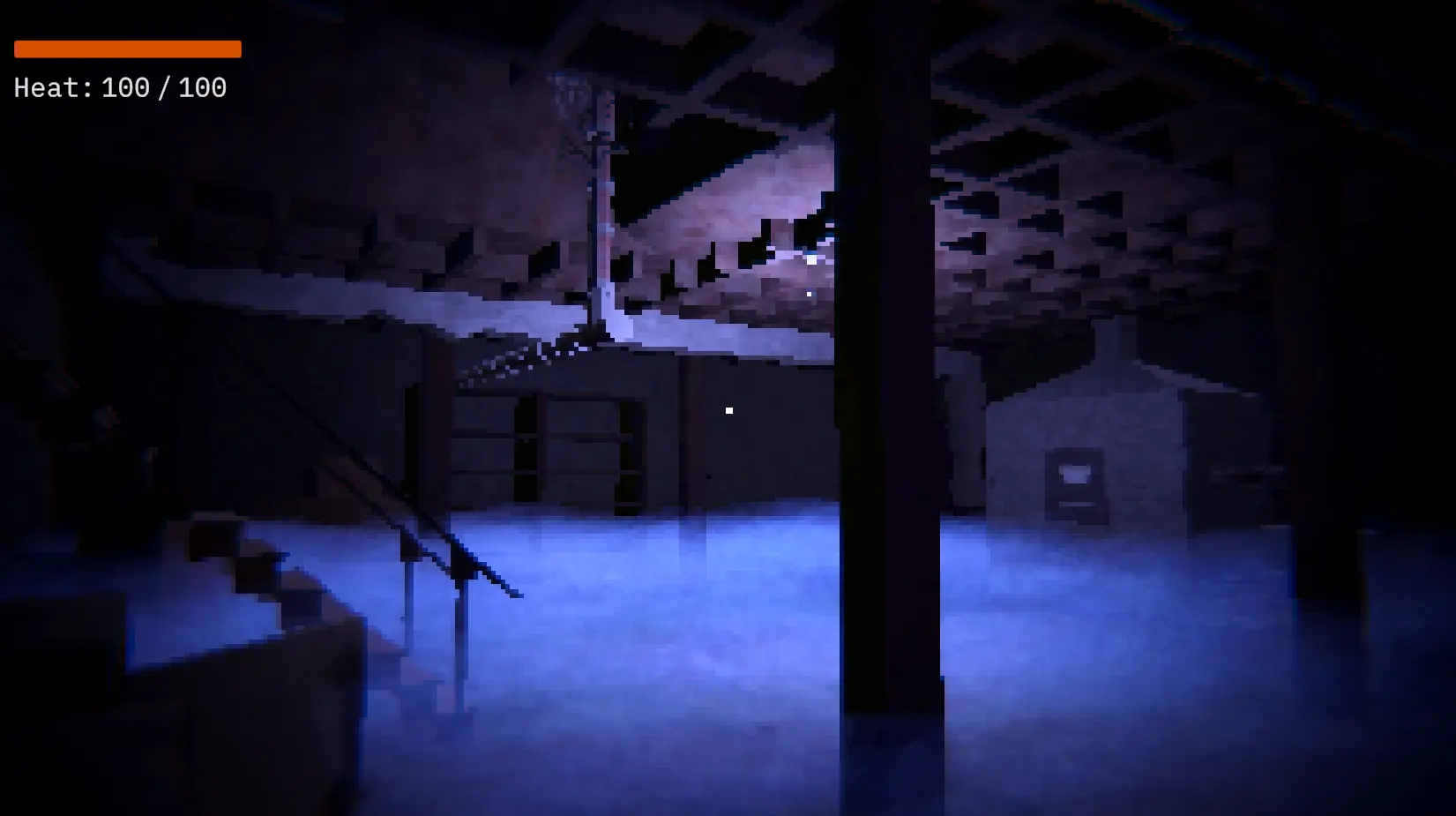 Rendered at 320x180. The Basement.
