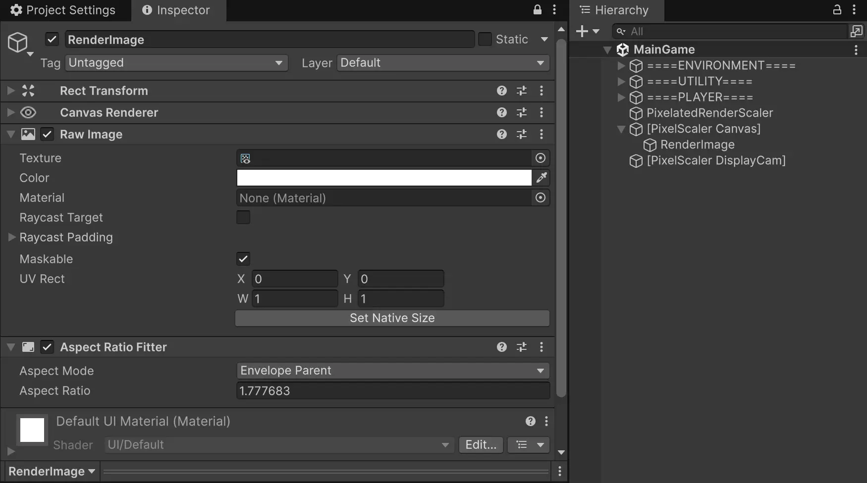 Render Texture Camera Assignment