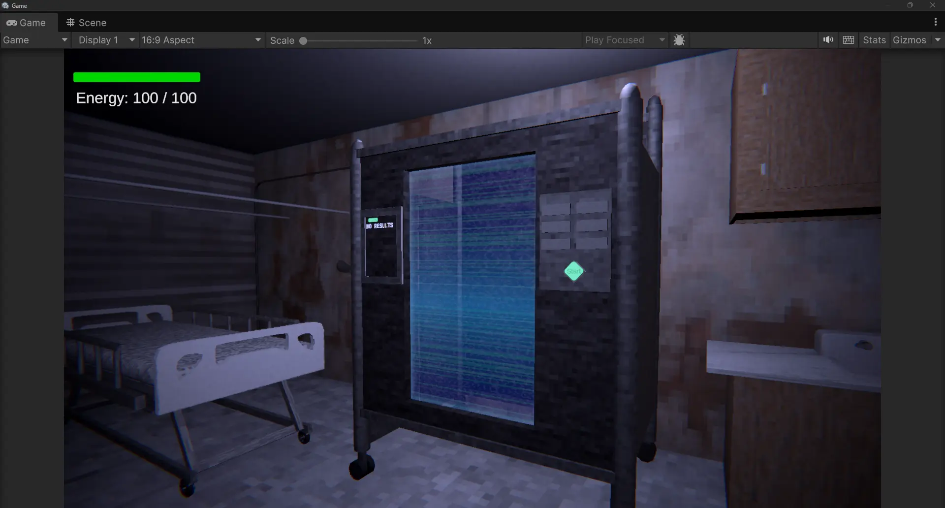 In-game - On, idle
